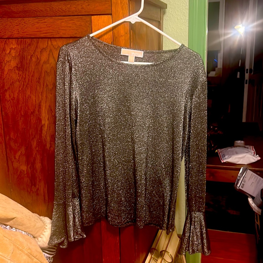 Michael kors large long sleeve shirt